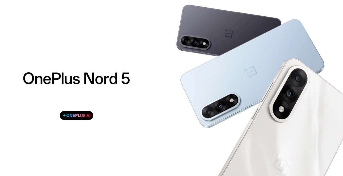 Смартфон OnePlus Nord 5 12/256 ГБ бежевый (2sim) Смартфон OnePlus Nord 5 12/256 ГБ бежевый (2sim) - 1