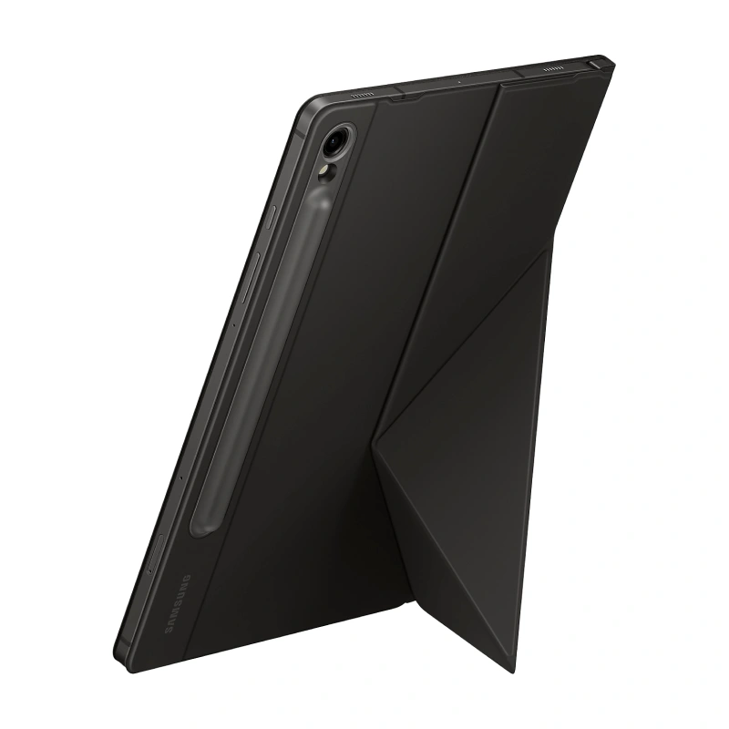 Чехол-книжка для Samsung Galaxy Tab S9 / S9 FE силикон, чёрный