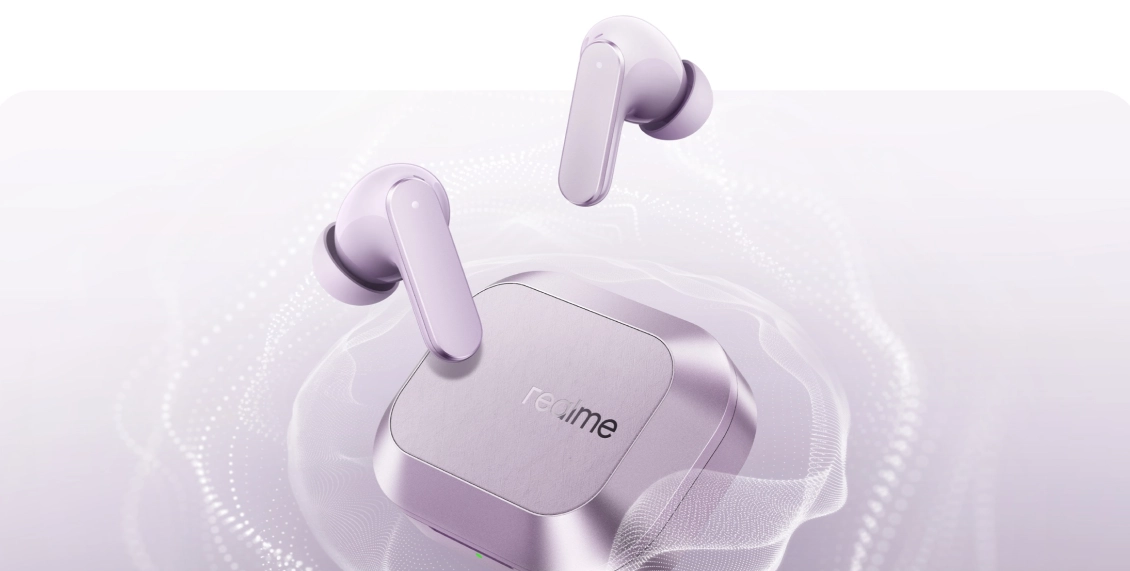 Беспроводные наушники Realme Buds Air 8 фиолетовый Беспроводные наушники Realme Buds Air 8 фиолетовый - 6