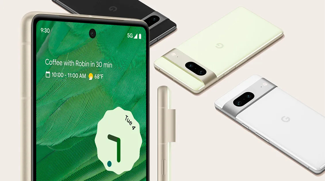 Смартфон Google Pixel 7 8/256 ГБ салатовый (1sim + eSim) Смартфон Google Pixel 7 8/256 ГБ салатовый (1sim + eSim) - 1