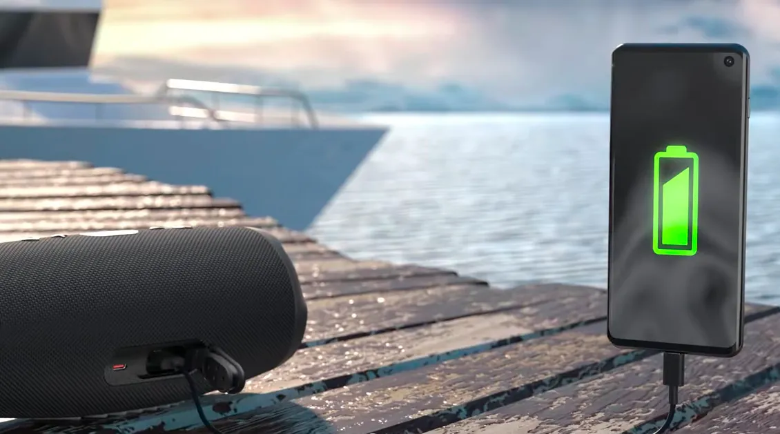 Портативная колонка JBL Charge 5 серый Портативная колонка JBL Charge 5 серый - 3