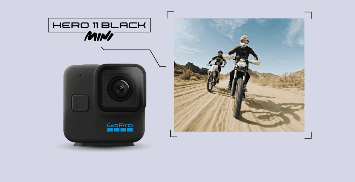Экшн-камера GoPro Hero 11 Black Mini, чёрный Экшн-камера GoPro Hero 11 Black Mini, чёрный - 1