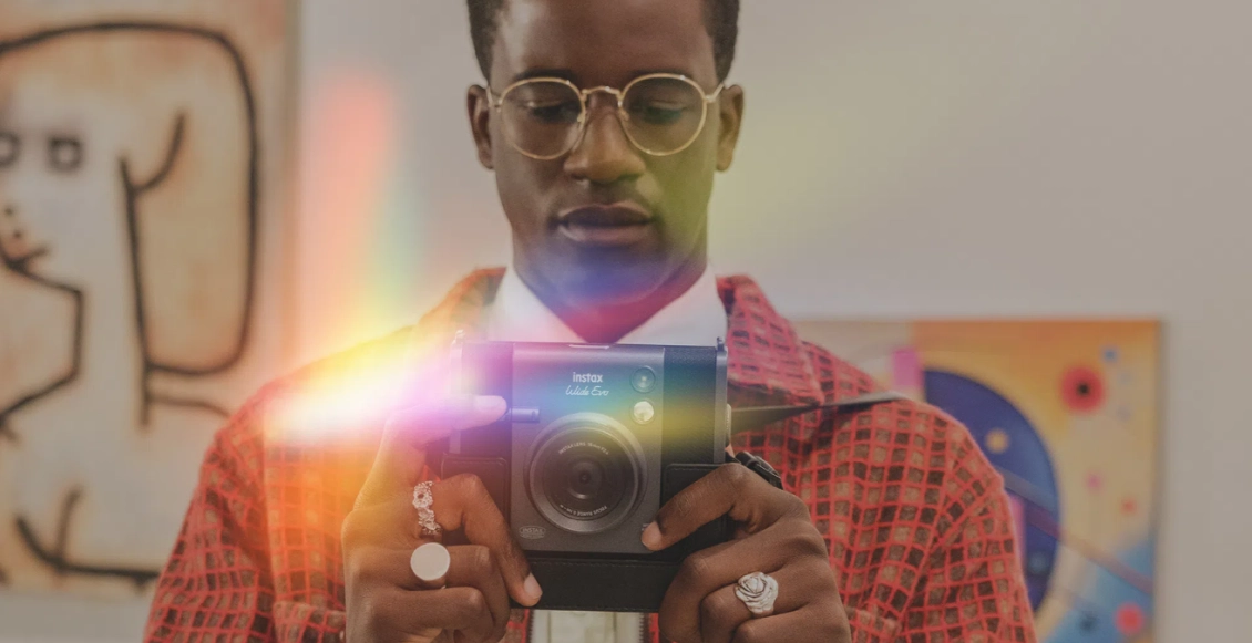 Фотоаппарат моментальной печати Fujifilm Instax Wide Evo чёрный Фотоаппарат моментальной печати Fujifilm Instax Wide Evo чёрный - 1