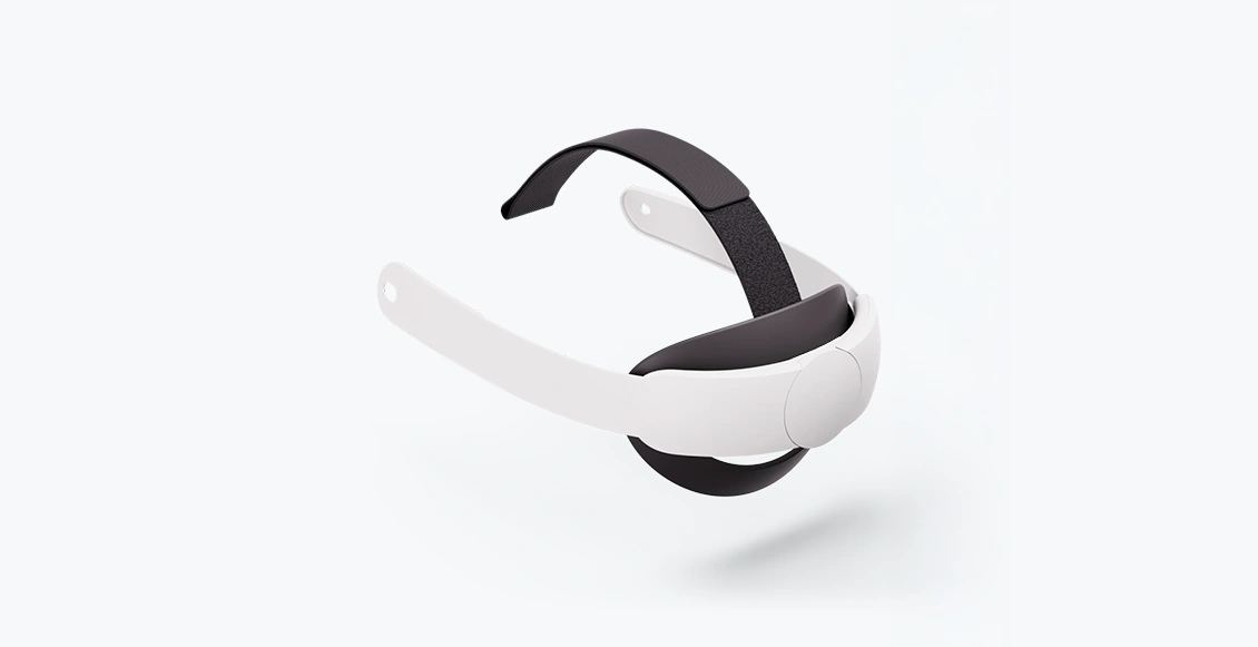 Регулируемое крепление Oculus Elite Strap для Oculus Quest 3 белый Регулируемое крепление Oculus Elite Strap для Oculus Quest 3 белый - 1