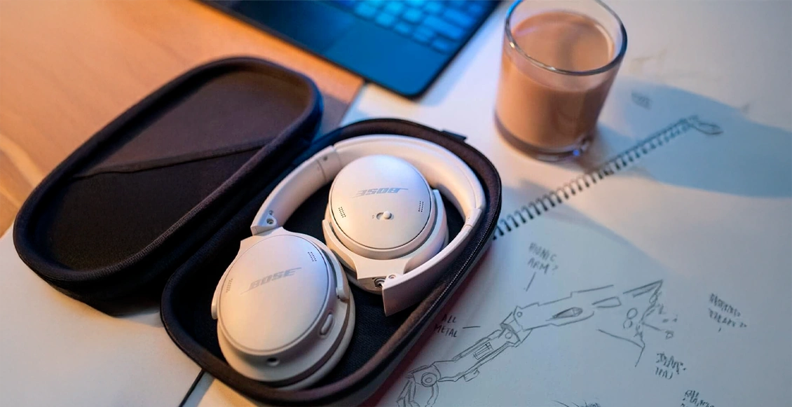 Беспроводные наушники Bose QuietComfort 45 белый Беспроводные наушники Bose QuietComfort 45 белый - 1