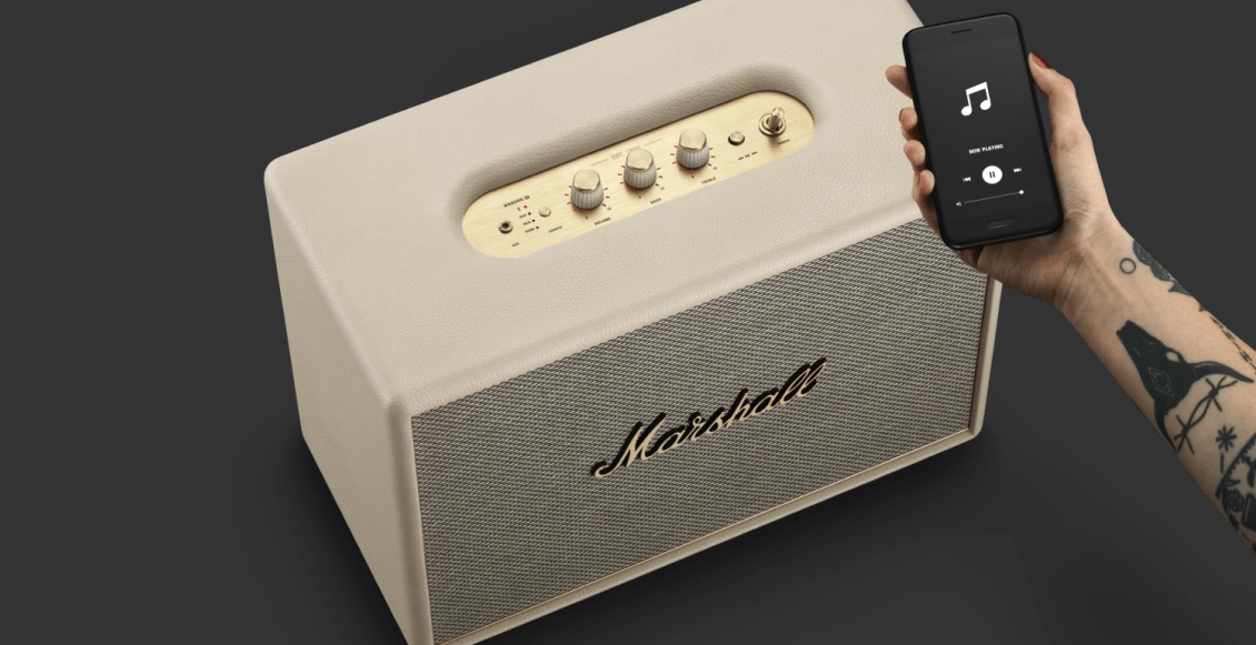 Акустическая система Marshall Woburn III кремовый Акустическая система Marshall Woburn III кремовый - 4