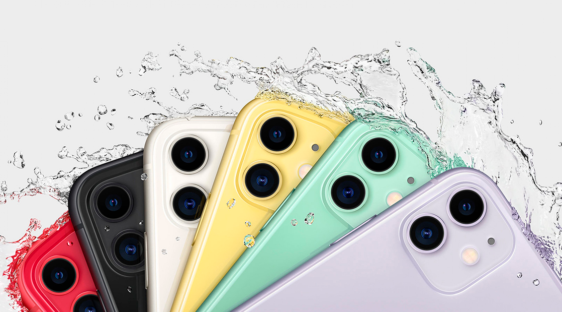 Смартфон Apple iPhone 11 64 ГБ белый (1sim + eSim) Смартфон Apple iPhone 11 64 ГБ белый (1sim + eSim) - 3