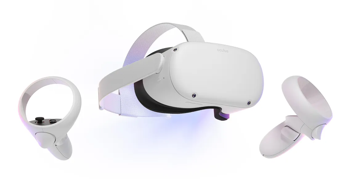 Шлем виртуальной реальности Oculus Quest 2 256 ГБ белый Шлем виртуальной реальности Oculus Quest 2 256 ГБ белый - 1