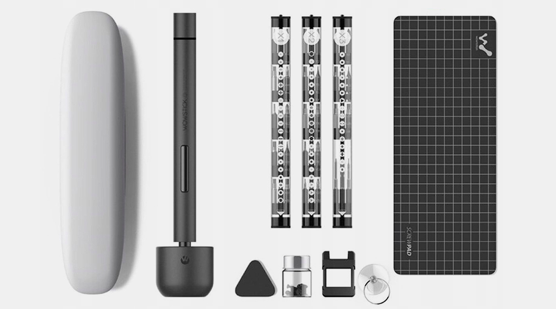 Электрическая отвертка Xiaomi WowStick 1F+ 500 мАч, серый Электрическая отвертка Xiaomi WowStick 1F+ 500 мАч, серый - 1