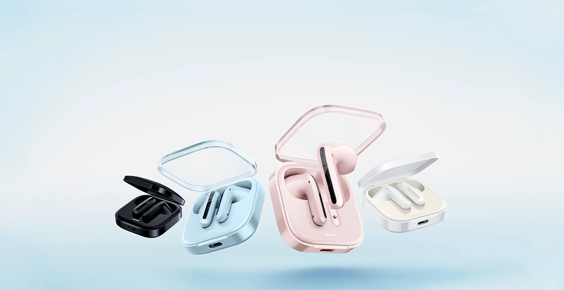 Беспроводные наушники Xiaomi Redmi Buds 6 Active / Vitality Edition голубой Беспроводные наушники Xiaomi Redmi Buds 6 Active / Vitality Edition голубой - 1