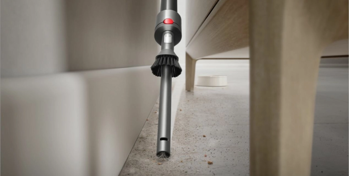 Беспроводной пылесос Dyson V8 Absolute серебристый, жёлтый (SV25) Беспроводной пылесос Dyson V8 Absolute серебристый, жёлтый (SV25) - 4