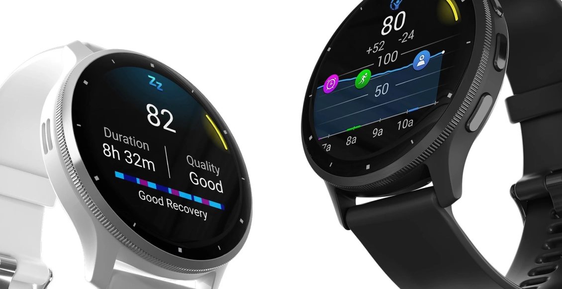 Умные часы Garmin Venu 3 белый (белый ремешок) Умные часы Garmin Venu 3 белый (белый ремешок) - 1
