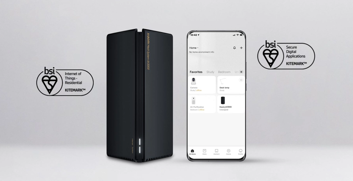 Wi-Fi роутер Xiaomi Mesh System AX3000 NE чёрный Wi-Fi роутер Xiaomi Mesh System AX3000 NE чёрный - 5