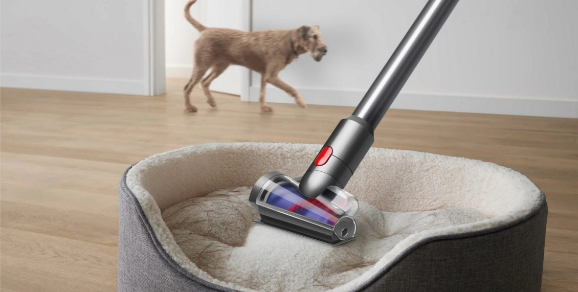 Беспроводной пылесос Dyson V8 Absolute серебристый, жёлтый (SV25) Беспроводной пылесос Dyson V8 Absolute серебристый, жёлтый (SV25) - 2
