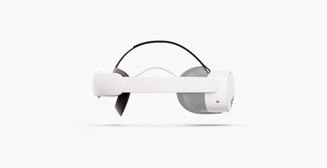 Регулируемое крепление с аккумулятором Oculus Elite Strap для Oculus Quest 3 белый Регулируемое крепление с аккумулятором Oculus Elite Strap для Oculus Quest 3 белый - 1