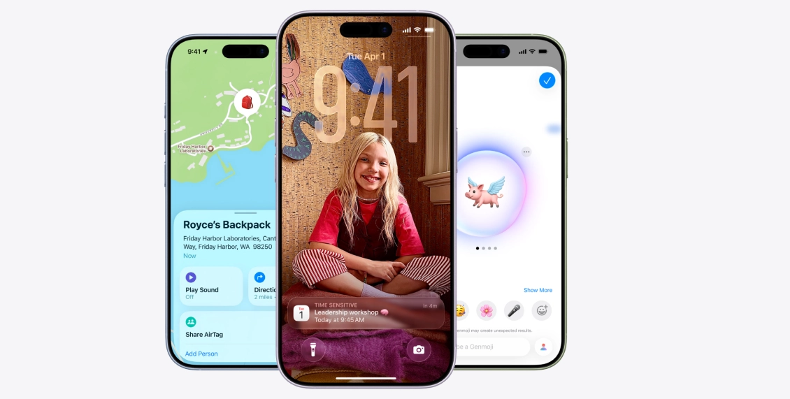 Смартфон Apple iPhone 17 256 ГБ голубой (1sim + eSim) Смартфон Apple iPhone 17 256 ГБ голубой (1sim + eSim) - 6