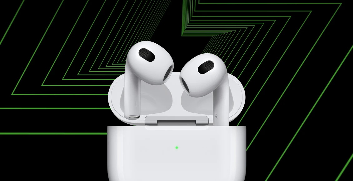 Беспроводные наушники Apple AirPods 3 оранжевый матовый (полная покраска) (2002) Беспроводные наушники Apple AirPods 3 оранжевый матовый (полная покраска) (2002) - 1