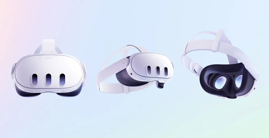 Шлем виртуальной реальности Oculus Quest 3 128 ГБ белый Шлем виртуальной реальности Oculus Quest 3 128 ГБ белый - 1