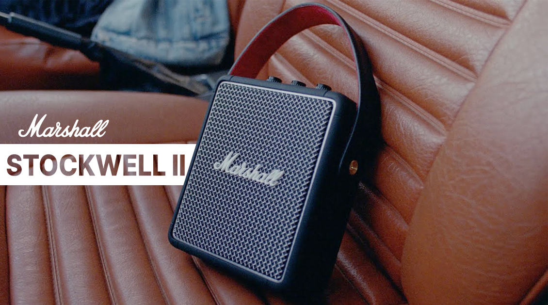 Портативная колонка Marshall Stockwell II чёрный Портативная колонка Marshall Stockwell II чёрный - 1
