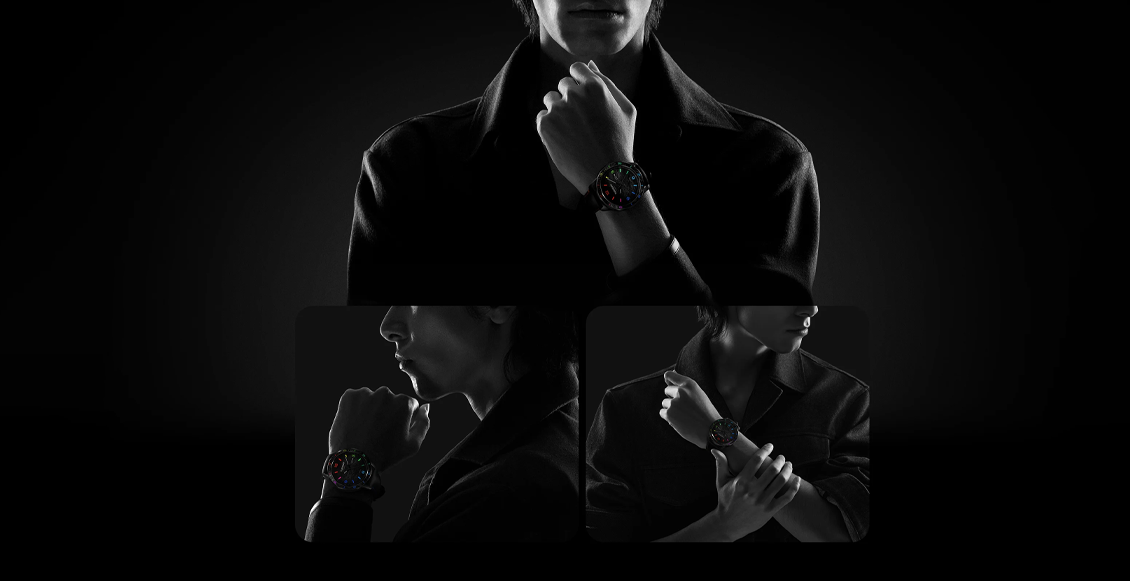 Умные часы Xiaomi Watch S3 чёрный (чёрный ремешок) Умные часы Xiaomi Watch S3 чёрный (чёрный ремешок) - 2