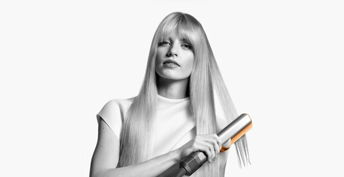 Выпрямитель для волос Dyson Airstrait HT01 красный, золотой (футляр) Выпрямитель для волос Dyson Airstrait HT01 красный, золотой (футляр) - 1