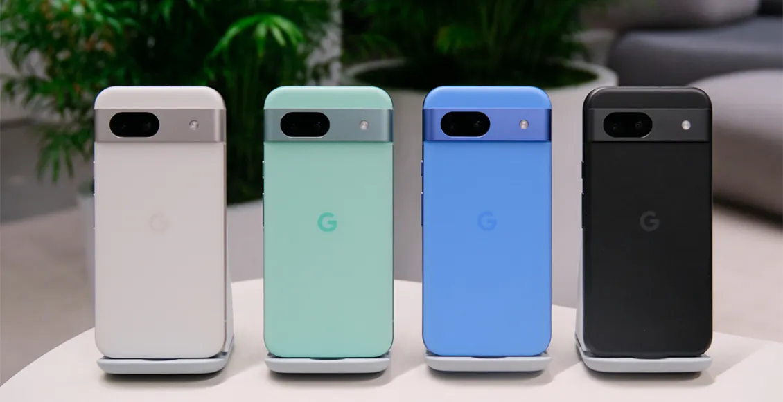 Смартфон Google Pixel 8a 8/128 ГБ зелёный (1sim + eSim) Смартфон Google Pixel 8a 8/128 ГБ зелёный (1sim + eSim) - 1
