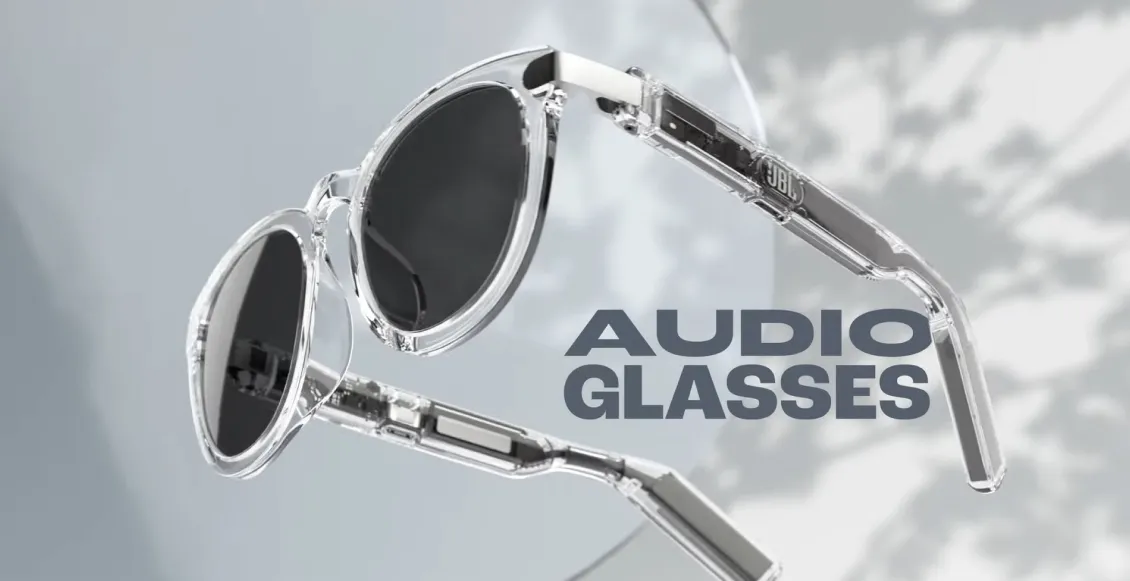 Аудиоочки JBL Soundgear Frames Round затемнённый Аудиоочки JBL Soundgear Frames Round затемнённый - 1