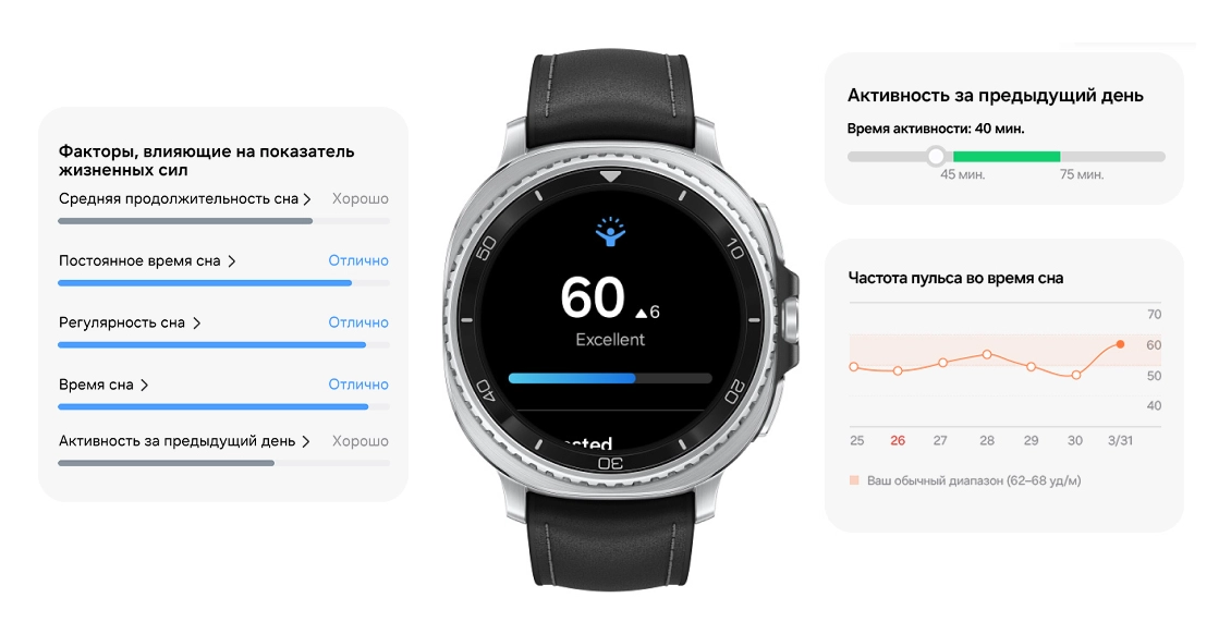 Умные часы Samsung Galaxy Watch 8 Classic 46мм чёрный Умные часы Samsung Galaxy Watch 8 Classic 46мм чёрный - 3
