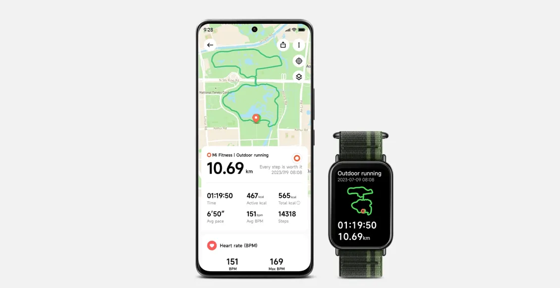 Фитнес-браслет Xiaomi Smart Band 8 Pro чёрный (русифицирован) Фитнес-браслет Xiaomi Smart Band 8 Pro чёрный (русифицирован) - 4