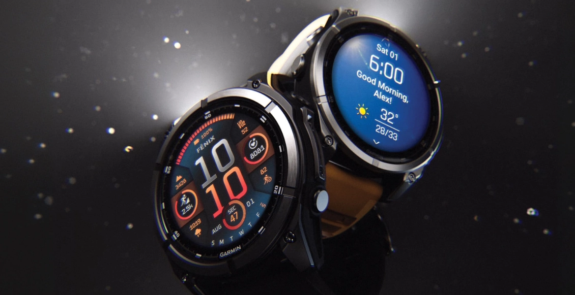 Умные часы Garmin Fenix 8 43mm угольно-чёрный (пепельно-серый ремешок) Умные часы Garmin Fenix 8 43mm угольно-чёрный (пепельно-серый ремешок) - 5