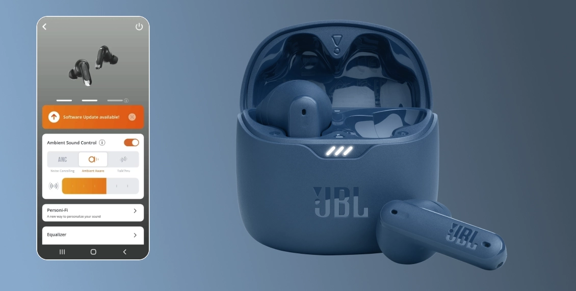 Беспроводные наушники JBL Tune Flex чёрный Беспроводные наушники JBL Tune Flex чёрный - 3