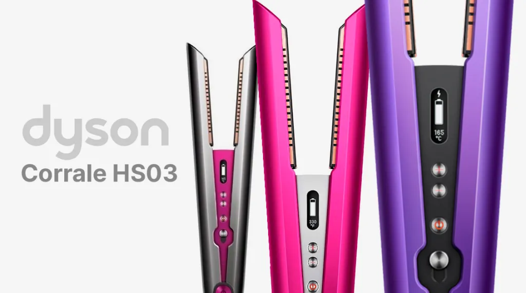 Выпрямитель для волос Dyson Corrale HS03 чёрный, фиолетовый Выпрямитель для волос Dyson Corrale HS03 чёрный, фиолетовый - 1