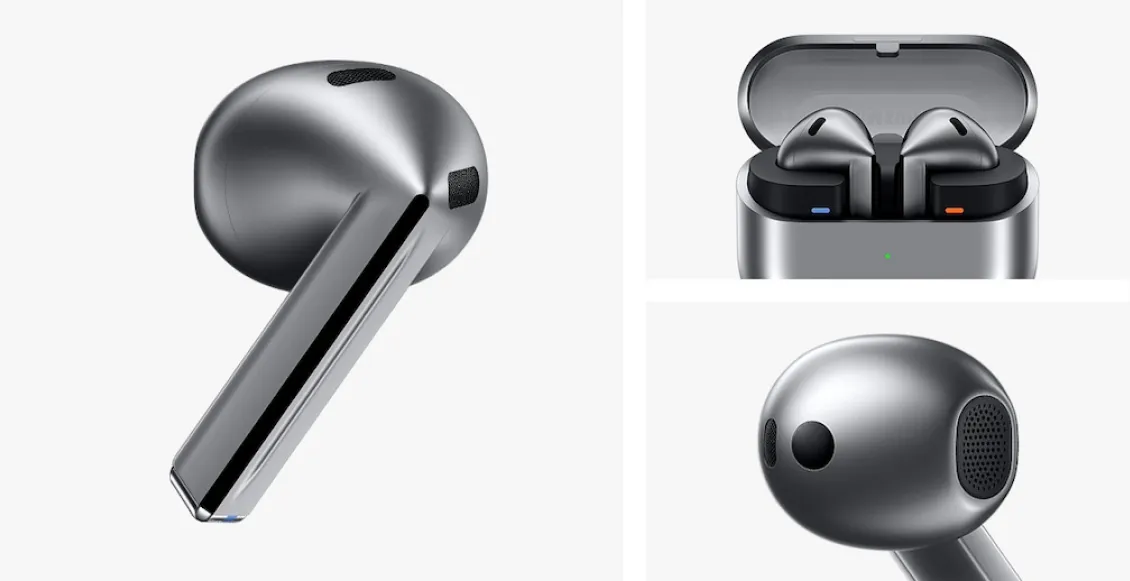Беспроводные наушники Samsung Galaxy Buds 3 серебро Беспроводные наушники Samsung Galaxy Buds 3 серебро - 2