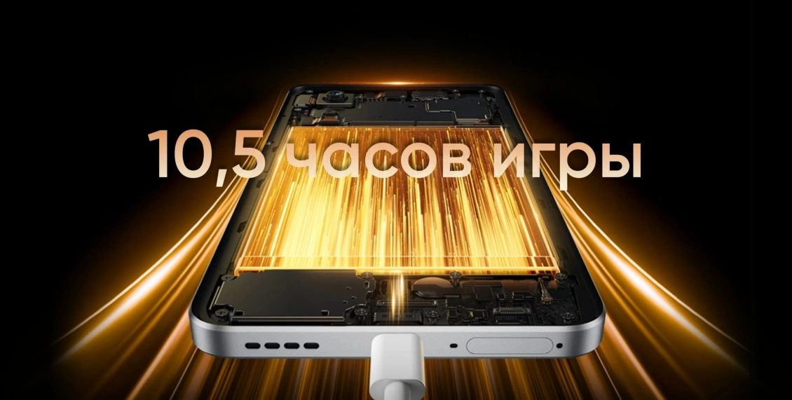Смартфон Realme 14 12/256 ГБ "графитовый чёрный" (2sim) Смартфон Realme 14 12/256 ГБ "графитовый чёрный" (2sim) - 6