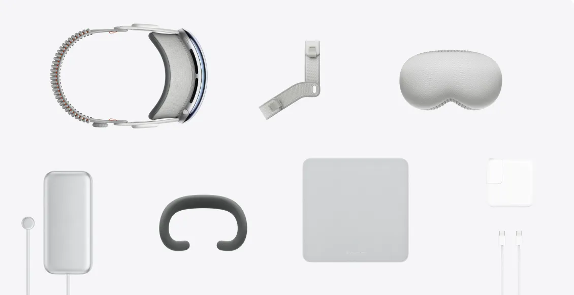 Очки смешанной реальности Apple Vision Pro (2024) M2 256 ГБ серый Очки смешанной реальности Apple Vision Pro (2024) M2 256 ГБ серый - 2