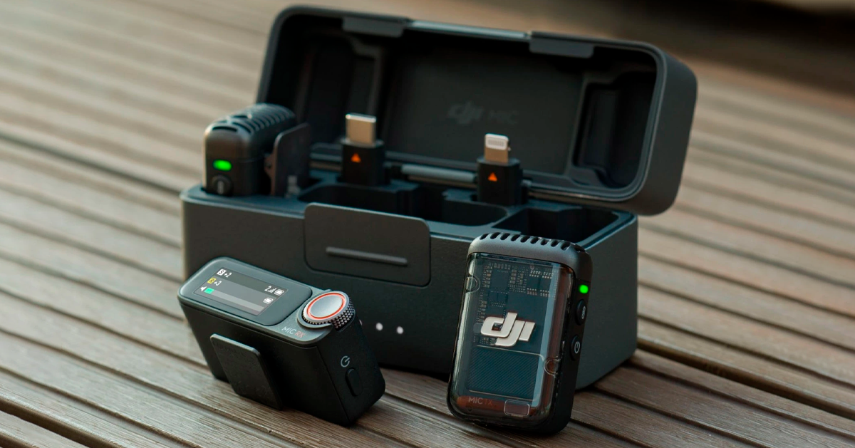 Микрофон беспроводной DJI MIC 2, чёрный Микрофон беспроводной DJI MIC 2, чёрный - 1