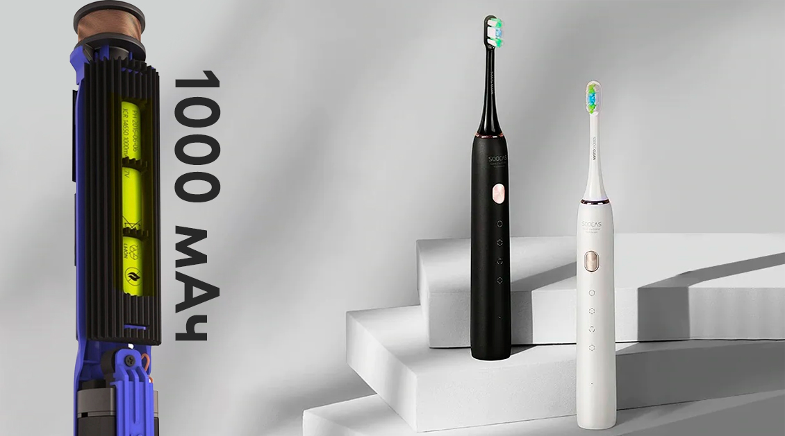 Электрическая зубная щетка Xiaomi Soocas X3U белый Электрическая зубная щетка Xiaomi Soocas X3U белый - 2