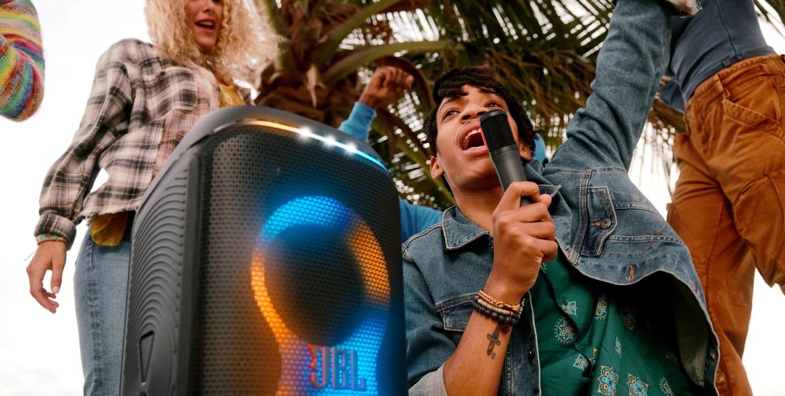 Акустическая система JBL Partybox 120 белый Акустическая система JBL Partybox 120 белый - 3