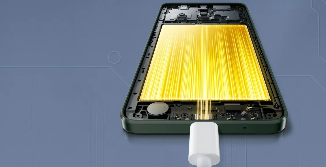 Смартфон Xiaomi Poco C61 4/128 ГБ чёрный (2sim) Смартфон Xiaomi Poco C61 4/128 ГБ чёрный (2sim) - 6