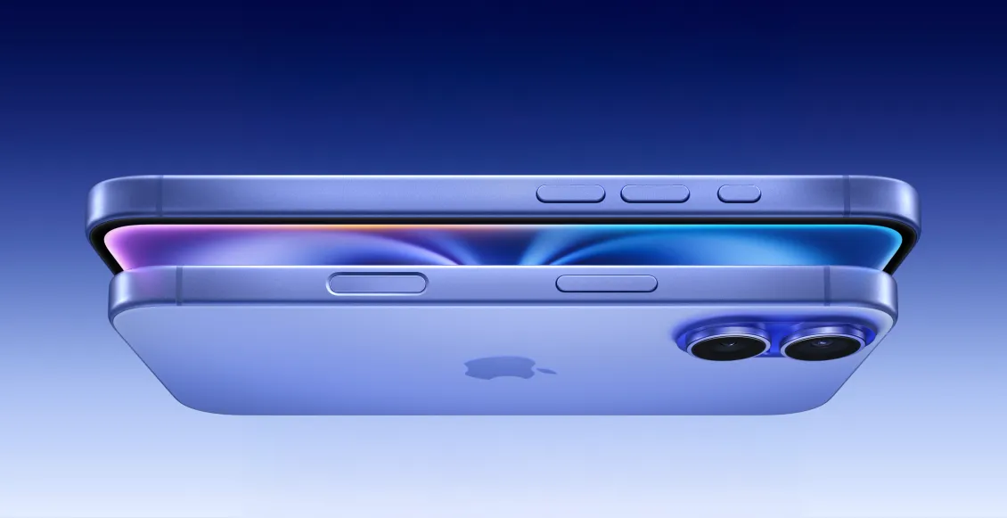 Смартфон Apple iPhone 16 256 ГБ бирюзовый (1sim + eSim) Смартфон Apple iPhone 16 256 ГБ бирюзовый (1sim + eSim) - 1