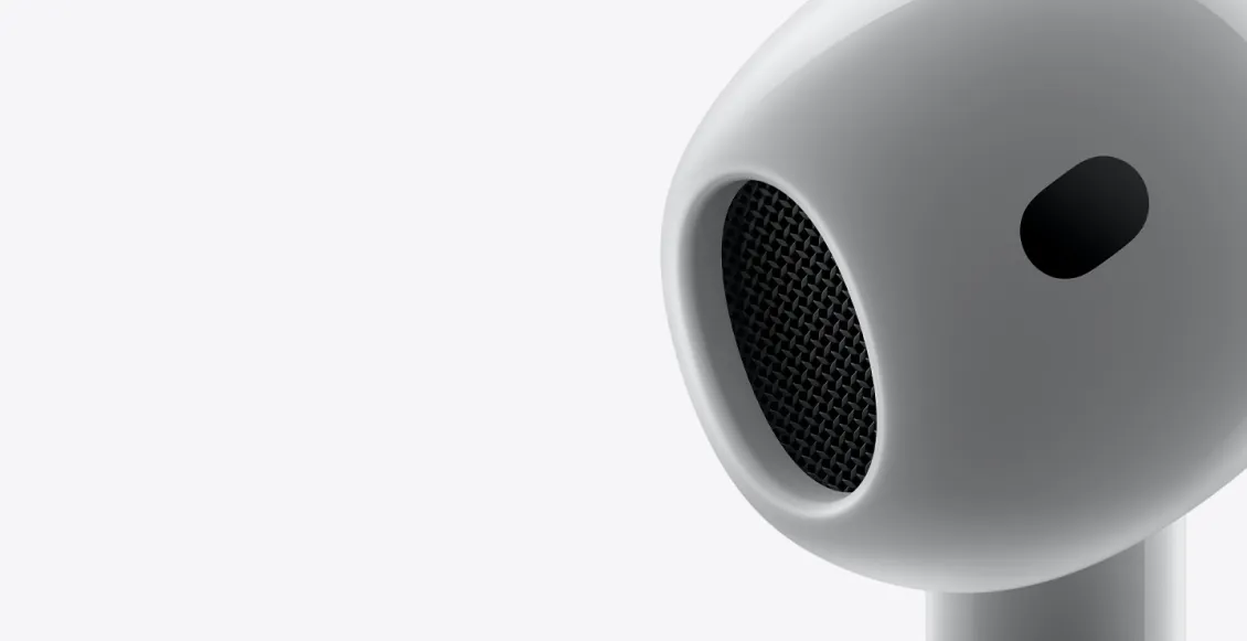 Беспроводные наушники Apple AirPods 4 (ANC) белый Беспроводные наушники Apple AirPods 4 (ANC) белый - 1
