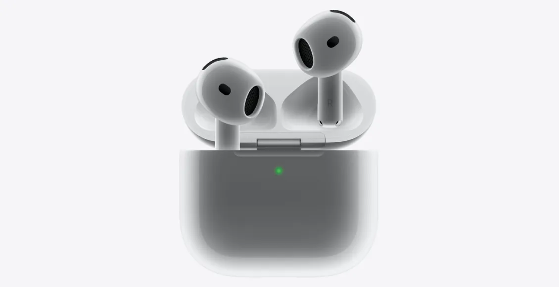 Беспроводные наушники Apple AirPods 4 (ANC) белый Беспроводные наушники Apple AirPods 4 (ANC) белый - 1
