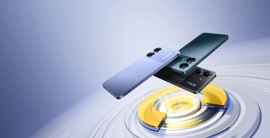 Смартфон Xiaomi Poco C65 6/128 ГБ чёрный (2sim) Смартфон Xiaomi Poco C65 6/128 ГБ чёрный (2sim) - 1