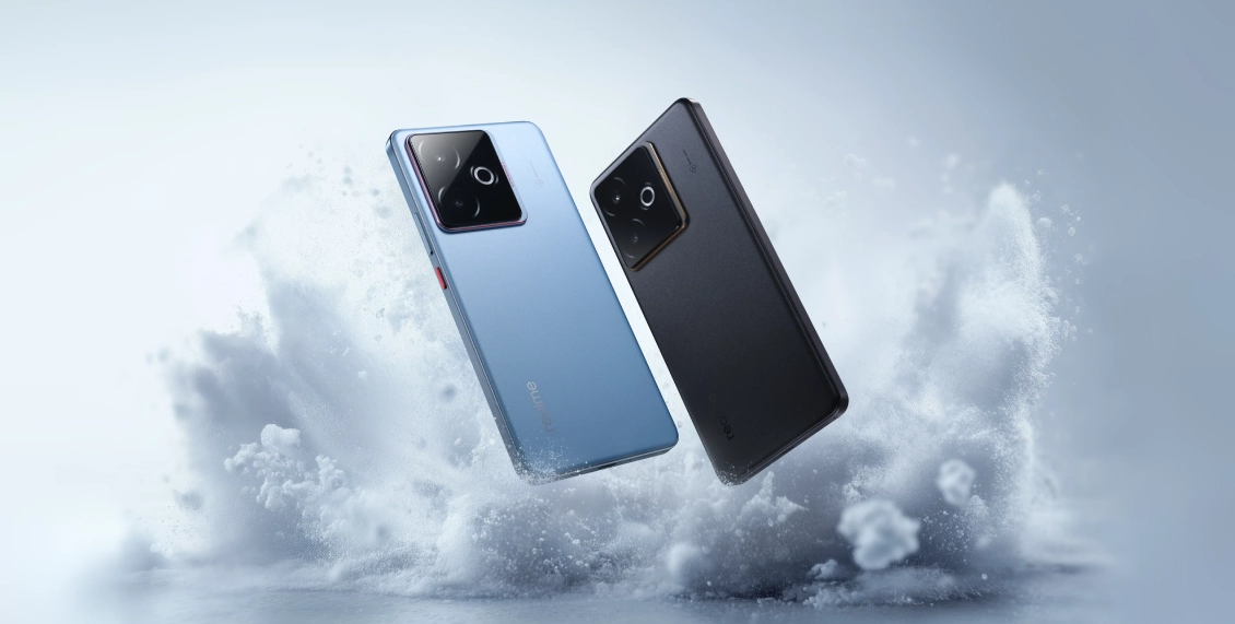 Смартфон Realme GT 7T 12/256 ГБ "синий ледник" (2sim) Смартфон Realme GT 7T 12/256 ГБ "синий ледник" (2sim) - 1