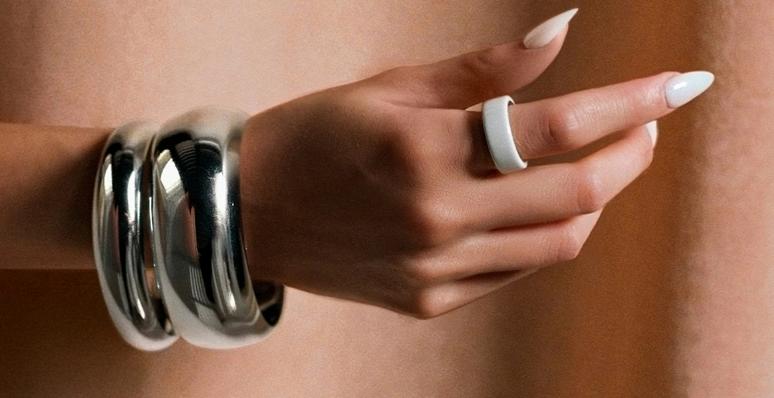Умное кольцо Oura Ring 4 Ceramic "облако" (размер 9 (19mm)) Умное кольцо Oura Ring 4 Ceramic "облако" (размер 9 (19mm)) - 6