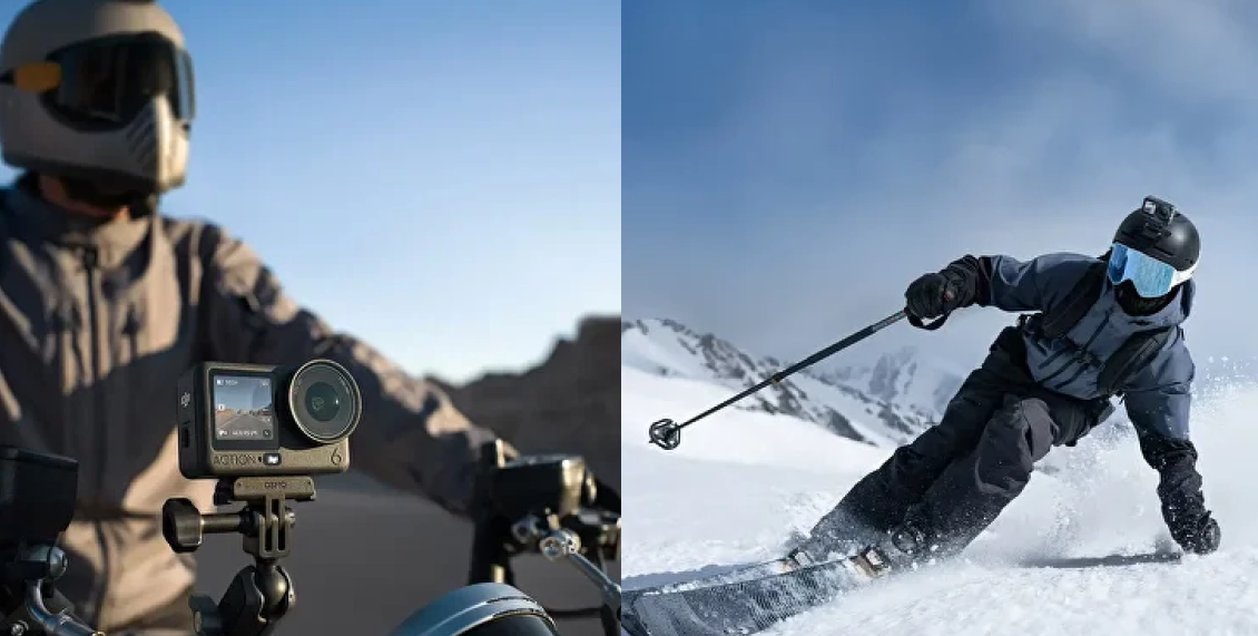 Экшн-камера DJI Osmo Action 6 Adventure Combo чёрный Экшн-камера DJI Osmo Action 6 Adventure Combo чёрный - 2