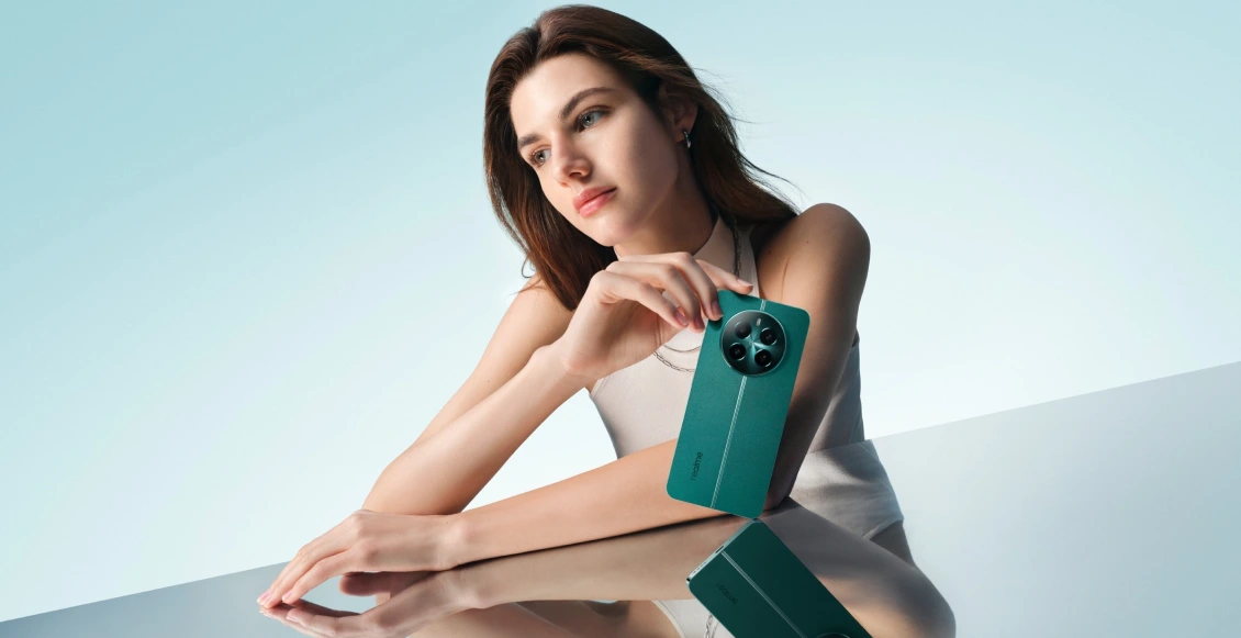 Смартфон Realme 12+ 5G 8/256 ГБ "бежевый песок" (2sim) Смартфон Realme 12+ 5G 8/256 ГБ "бежевый песок" (2sim) - 5