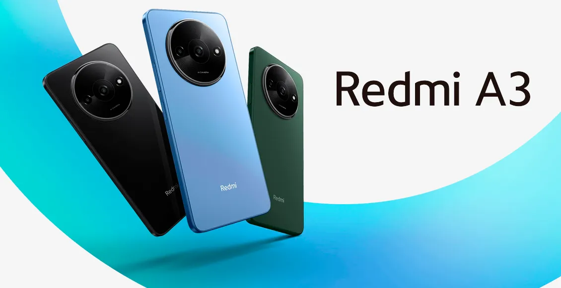 Смартфон Xiaomi Redmi A3 4/128 ГБ синий (2sim) Смартфон Xiaomi Redmi A3 4/128 ГБ синий (2sim) - 1