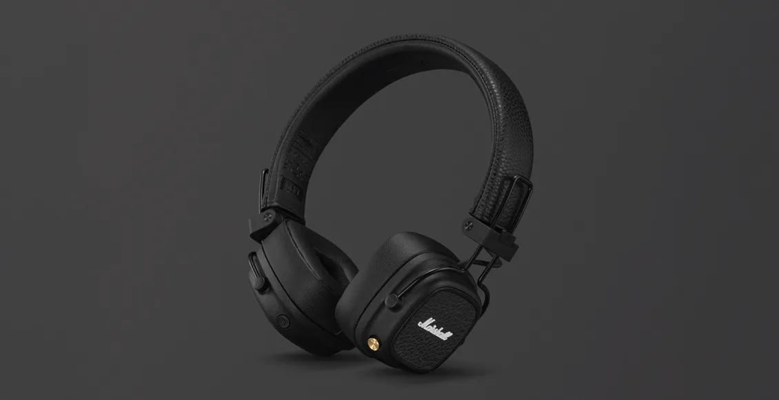 Беспроводные наушники Marshall Major 5 чёрный Беспроводные наушники Marshall Major 5 чёрный - 1
