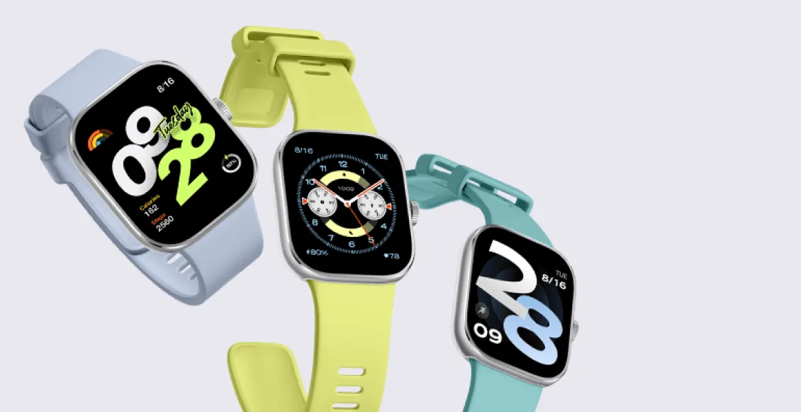 Умные часы Xiaomi Redmi Watch 4 чёрный (чёрный ремешок) Умные часы Xiaomi Redmi Watch 4 чёрный (чёрный ремешок) - 1